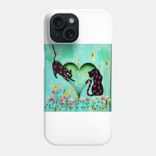 cats love Phone Case