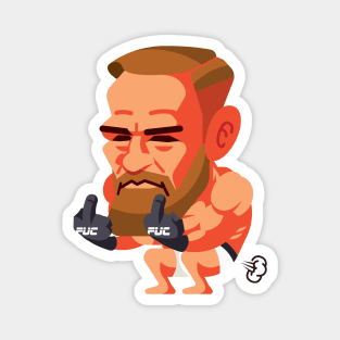 Conor The King of MMA Fighter Magnet