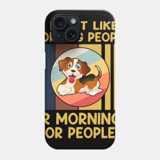 I don't like morning people or mornings or people (vol-7) Phone Case