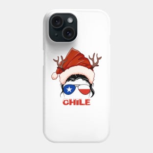 Chile girl, Chilean Christmas gift , Regalo Navidad Chile Phone Case