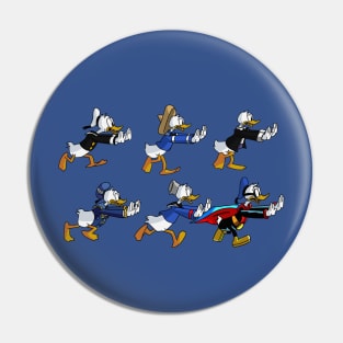 Donald Through the Years Pin