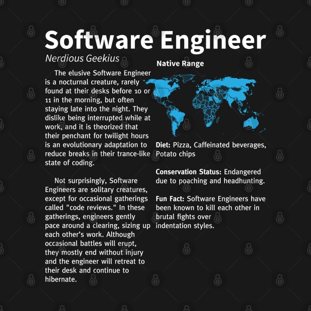 Software Engineer - Nerdius Geekius by teepublicdesigns