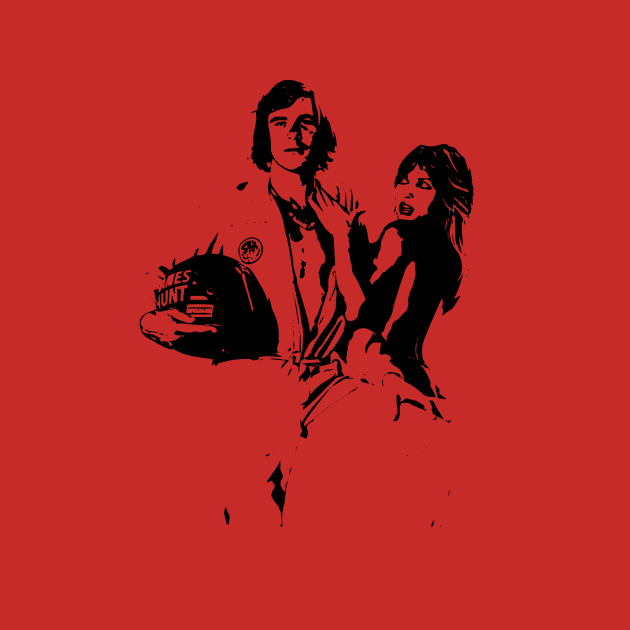 James Hunt silhouette by Alexventura