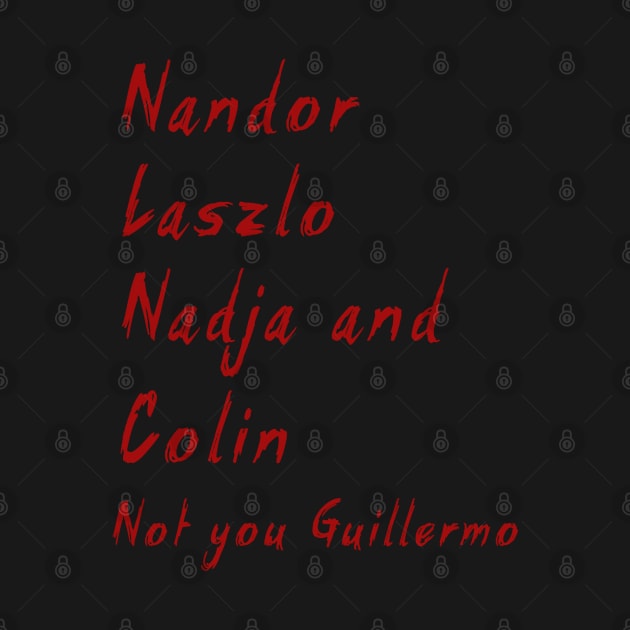 Nandor Laszlo Nadja And Colin Not You Guillermo by valentinahramov