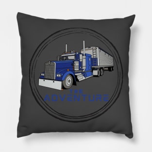 Trucking adventure Pillow