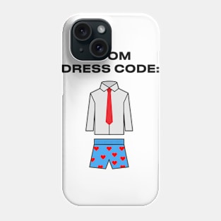 Zoom Dress Code Phone Case