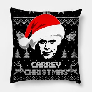 Carrey Christmas Pillow