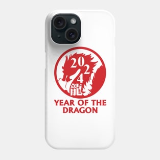 Year of the Dragon 2024 Chinese Zodiac Lunar New Year Phone Case