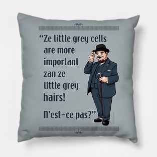 Little Grey Cells Pillow