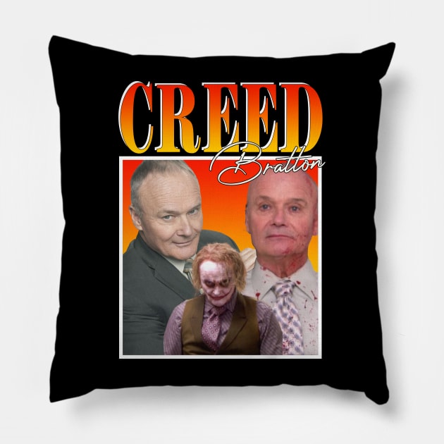 Creed Bratton Pillow by TeesBySilvia