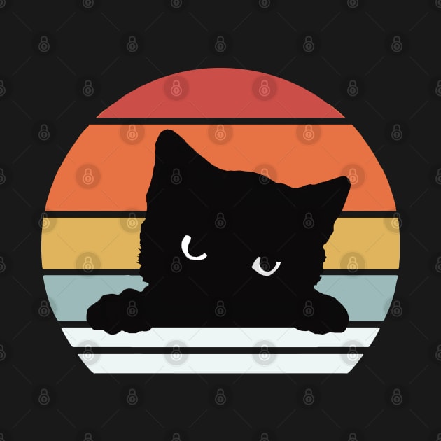 Cute Retro Cat Design by PsychoDynamics