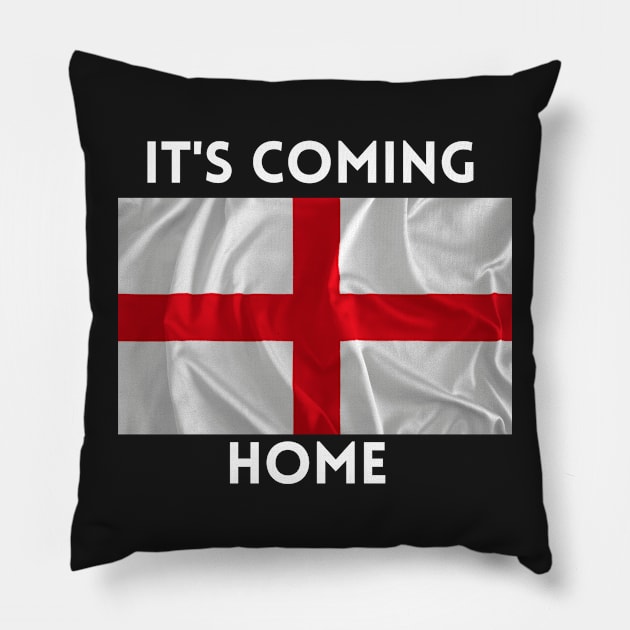 It's coming home 2021 England football t-shirt Pillow by DestinationAU