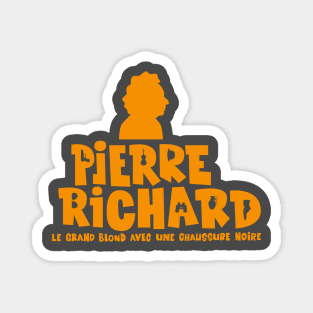 Pierre Richard - The Tall Blond Man with One Black Shoe silhouette Comedy Magnet