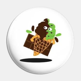 Choco matcha Pin