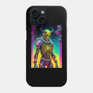 Skull Demon in Space Phone Case