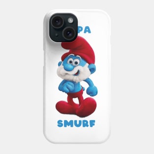 Papa smurf Phone Case