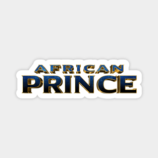 African Prince Magnet