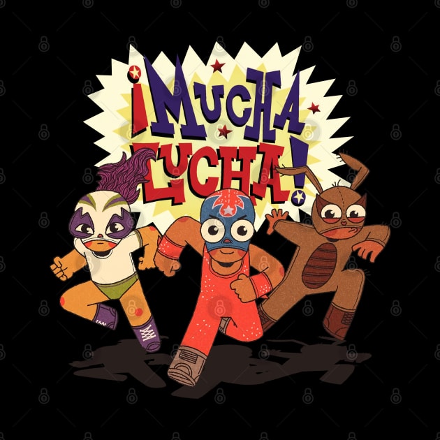 mucha lucha power WWF by jaranan99