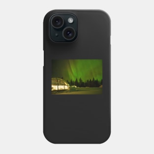 Nighttime in a Glass Igloo Phone Case