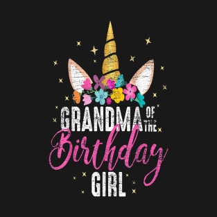 Grandma of the birthday girl T-Shirt