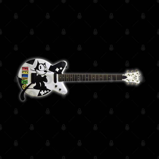 Felix the Cat Guitar by RetroZest