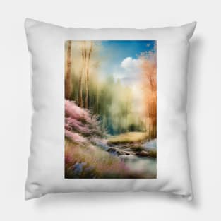 Pretty Forest Pillow