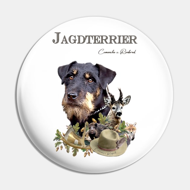 Jagdterrier Comanche v. Renbrad Pin by German Wirehaired Pointer 