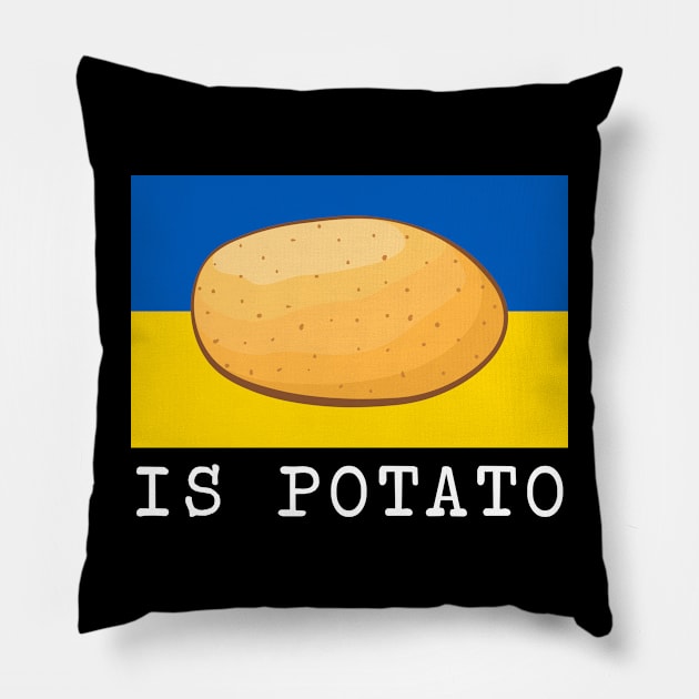 Is Potato trendy Pillow by UniqueBoutiqueTheArt