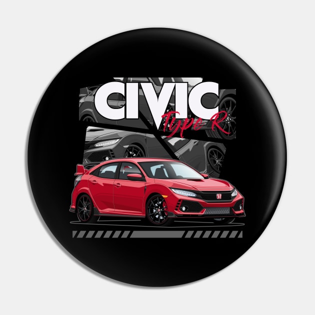 Civic Type R FK8 Pin by squealtires