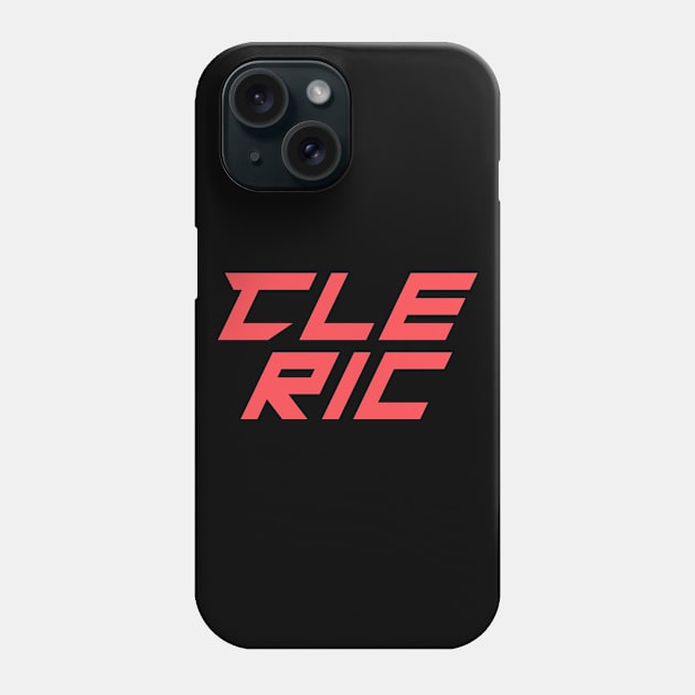 Pen and Paper RPG Classes Series - Cleric Phone Case by gam1ngguy