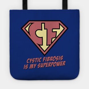 Cystic Fibrosis superhero Tote