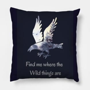 Wildlife nature - Inspirational quote for Nature lovers and travelers 2 Pillow