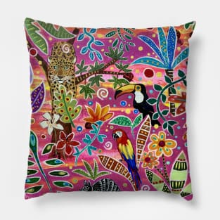 Pink Amazonia Pillow