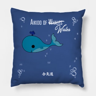 Aikido of Whales Pillow