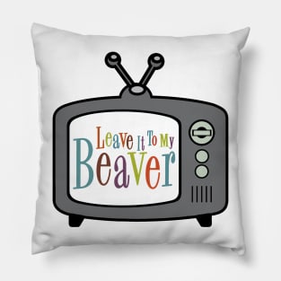 Leave It To My Beaver Pillow