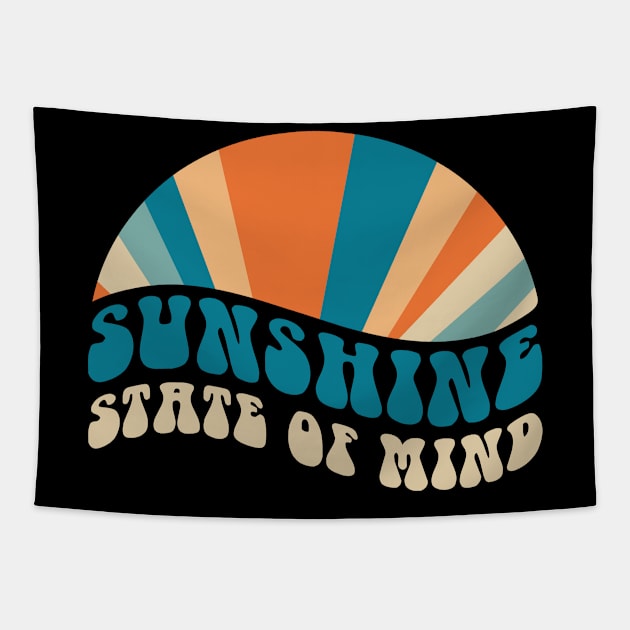 Sunshine State of Mind Tapestry by Peter smith