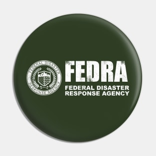 FEDRA Logo - TLOU Distressed style Pin