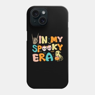 In My Spooky Era Spooky Season Retro Halloween Funny Ghost Phone Case