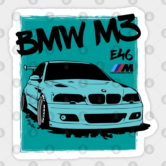 BMW E46 - Bmw - Sticker