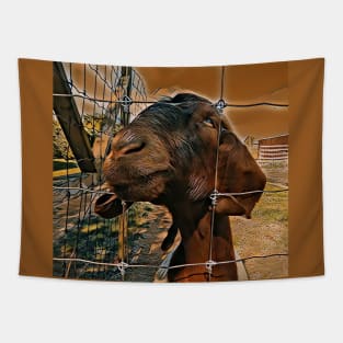 Goat A4 Tapestry