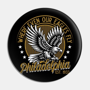 Philadelphia: where even our Eagles fly. Pin