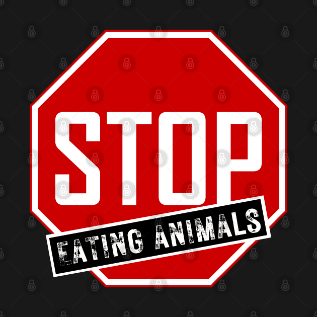 STOP Eating Animals by TJWDraws