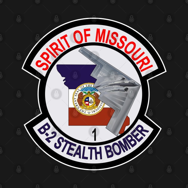 B2 - Spirit of Missouri - Stealth Bomber wo Txt by twix123844