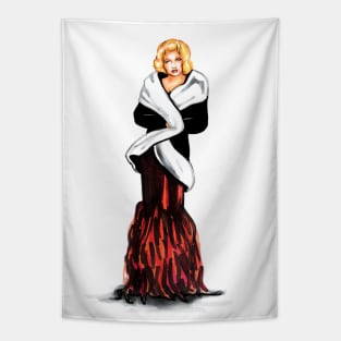 Jean Harlow Tapestry