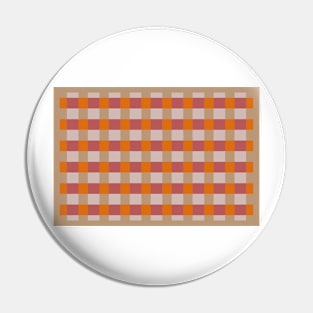 Modern PInk / Orange Striped Jute Rug Pattern - Contemporary Design Pin