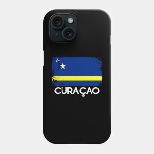 Curacao Flag Vintage Phone Case