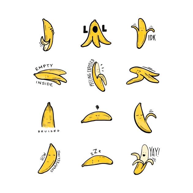 Banana Peelings by itscathywu