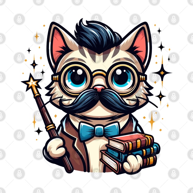 Nerdy Cat by Graceful Designs