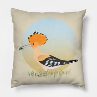 Hoopoe Pillow