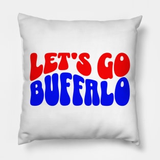 Let's Go Buffalo Pillow